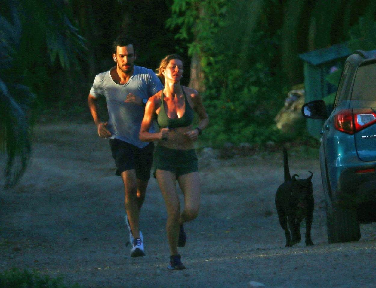 Gisele Bundchen i Joaquim Valente trče na Kostariki