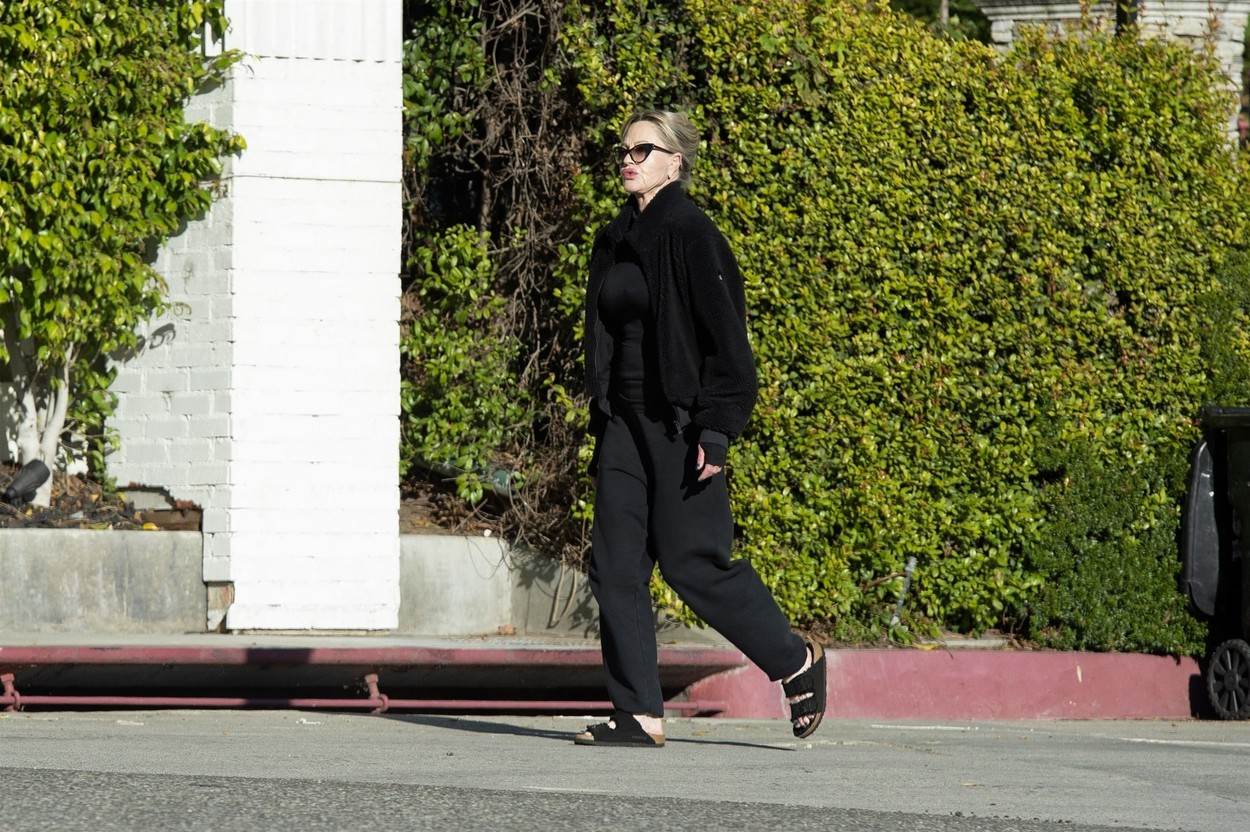 Melanie Griffith u šetnji Beverly Hillsom