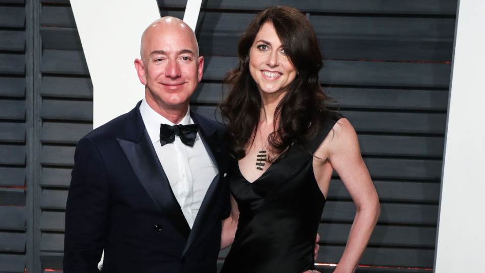 Jeff Bezos i MacKenzie Scott