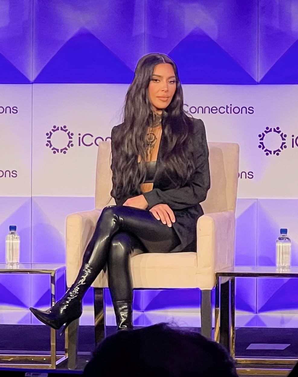 Kim Kardashian na konferenciji