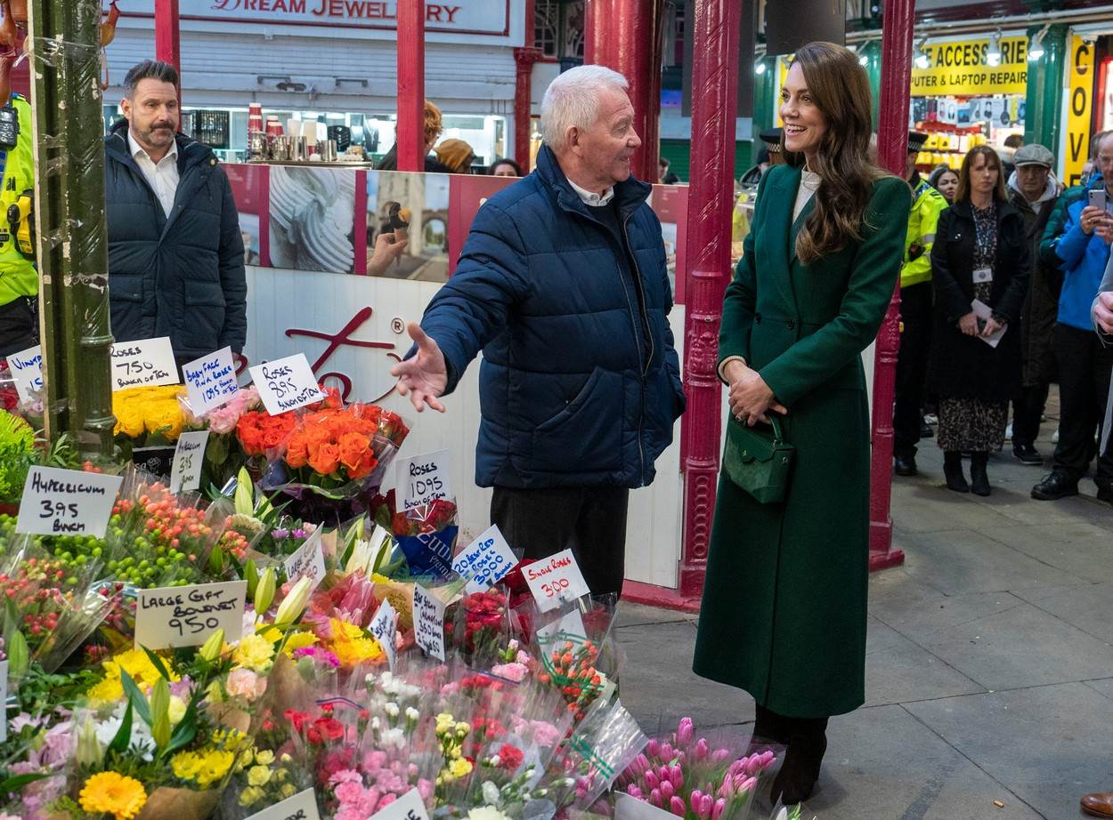 Kate Middleton na tržnici u Londonu