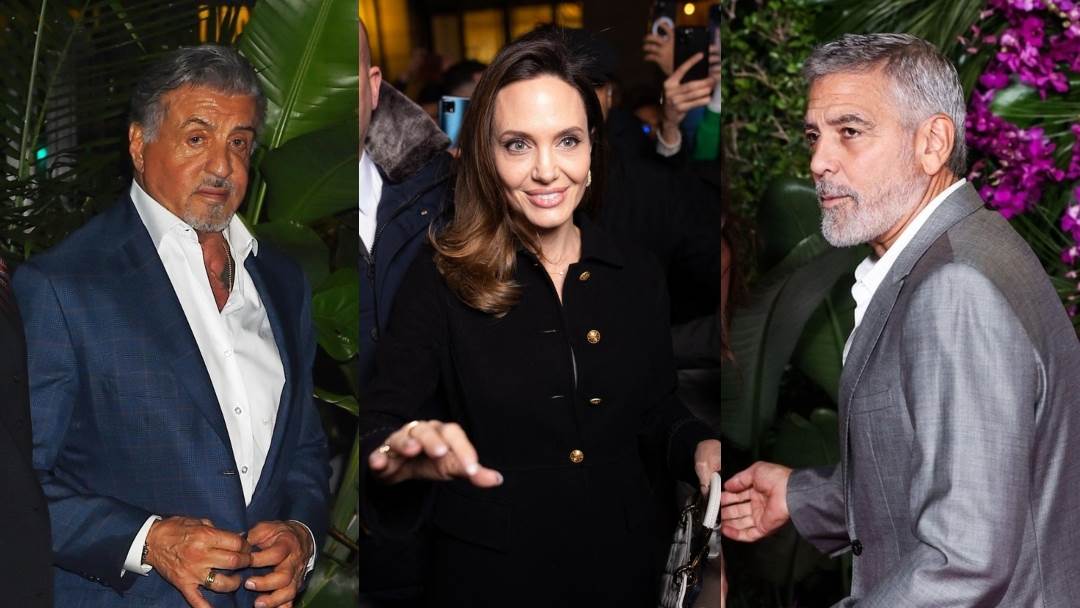 Angelina Jolie, Sylvester Stallone i George Clooney