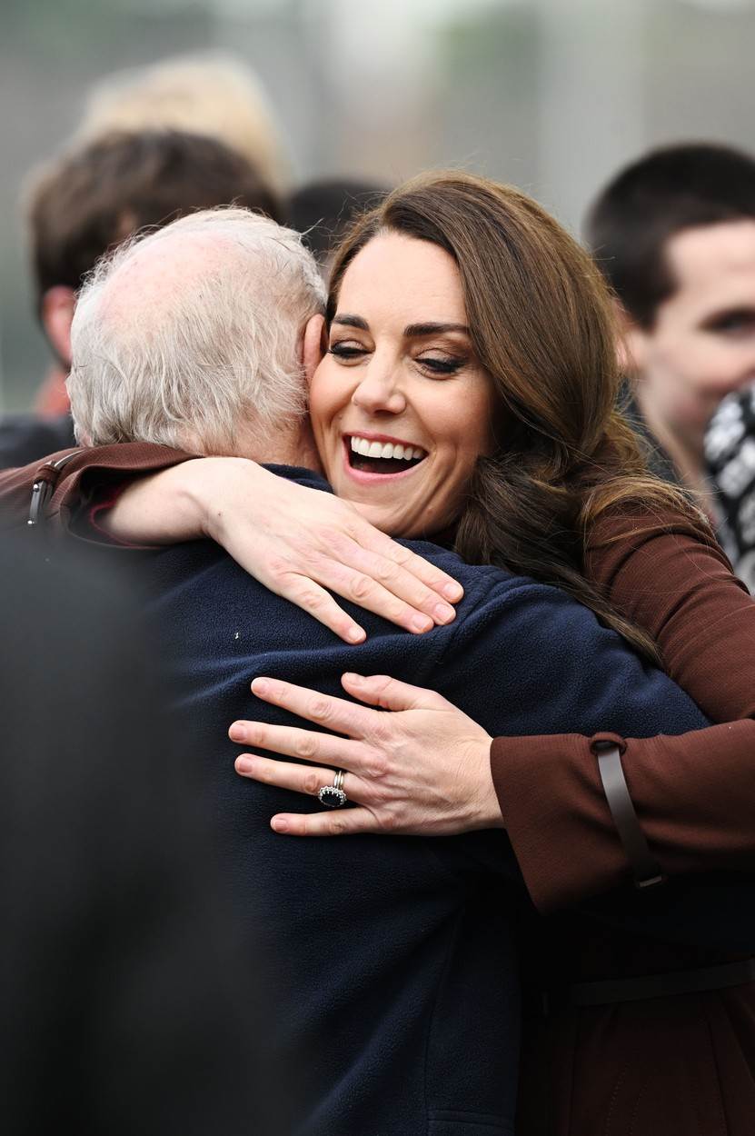 Kate Middleton i Jim Embury zagrlila je svog nekadašnjeg profesora