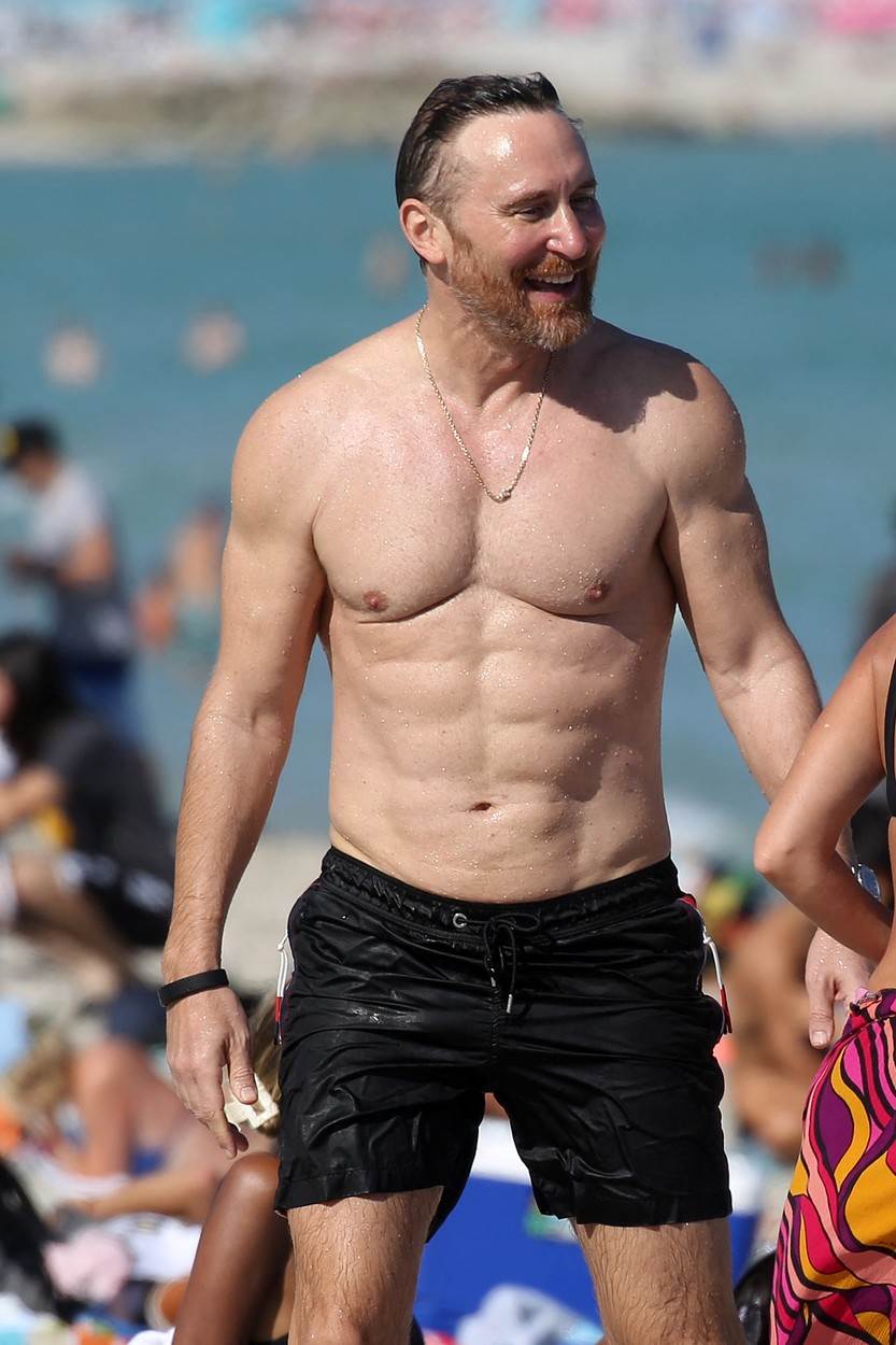 David Guetta na plaži u Miamiju