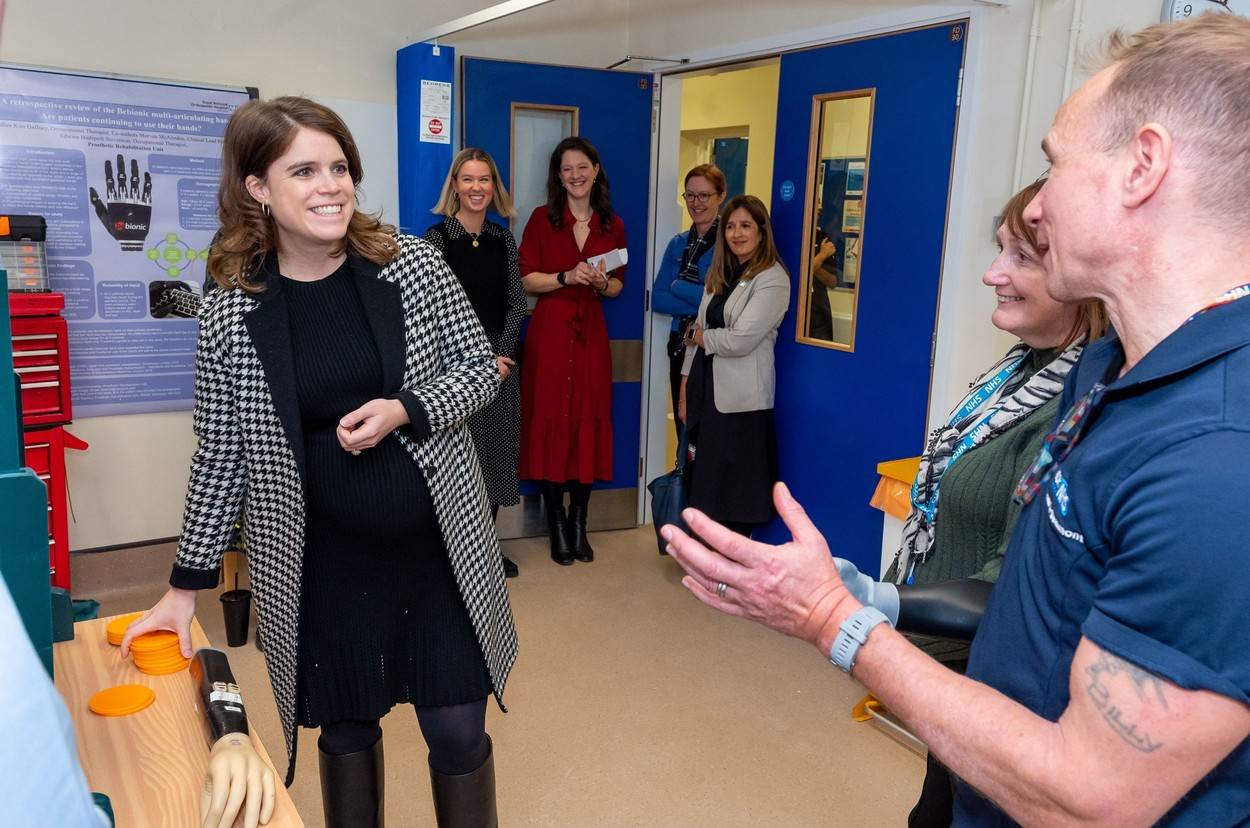 Trudna princeza Eugenie posjetila bolnicu u Londonu