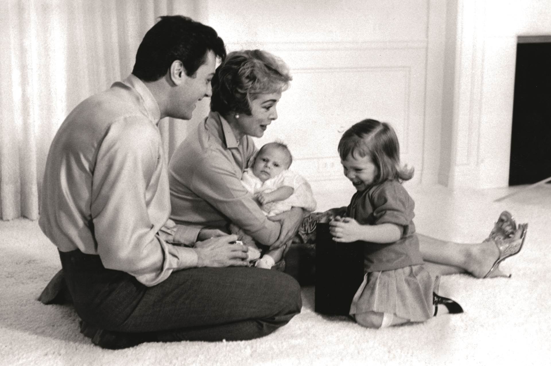 Jamie Lee Curtis s roditeljima