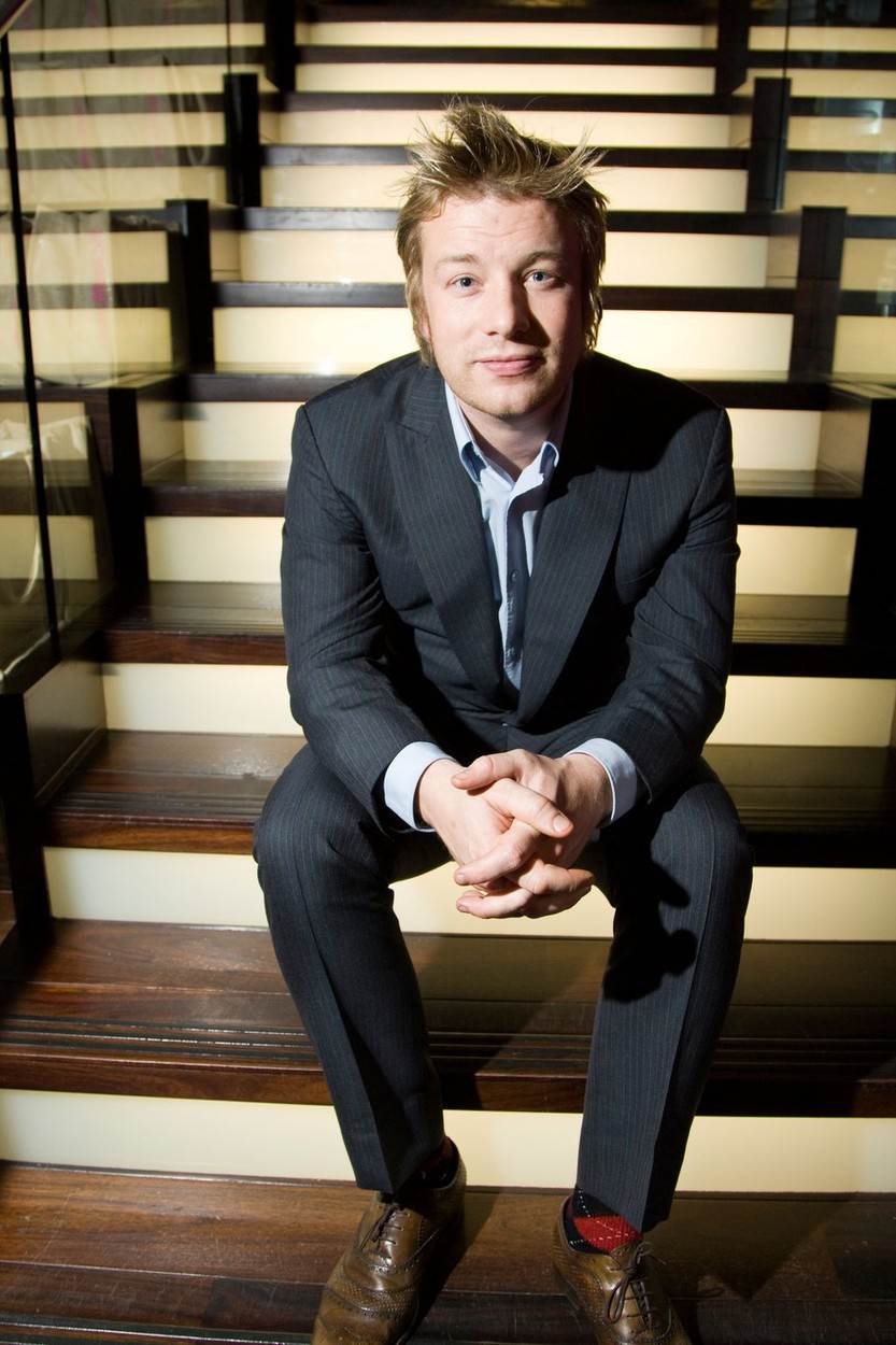 Jamie Oliver na početku karijere