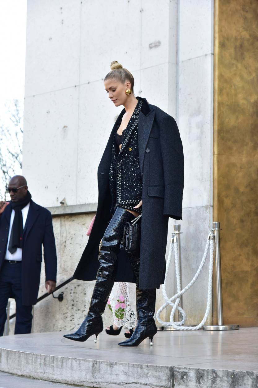 Elena Perminova očarala je sve na Fashion Weeku u Parizu