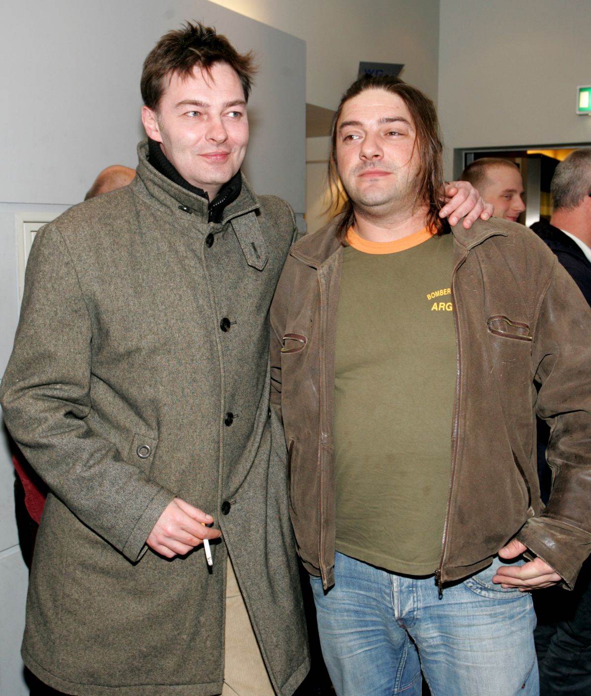 Lukas Nola i Goran Navojec na premijeri filma Armin 2007.