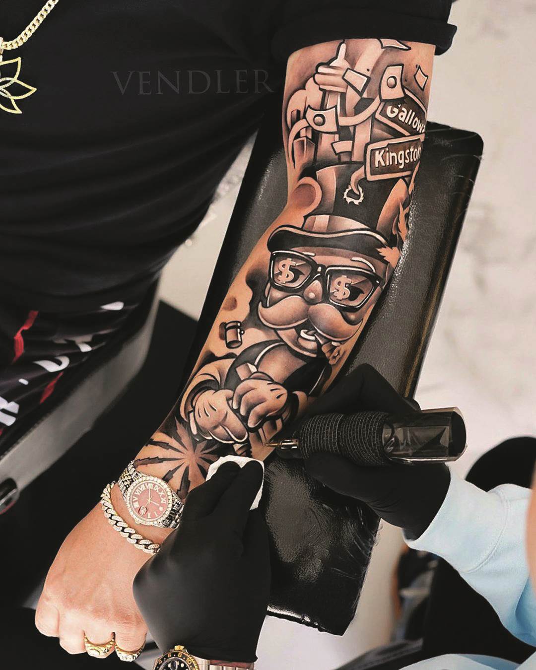 Tetovaža Kristiana Vendlera