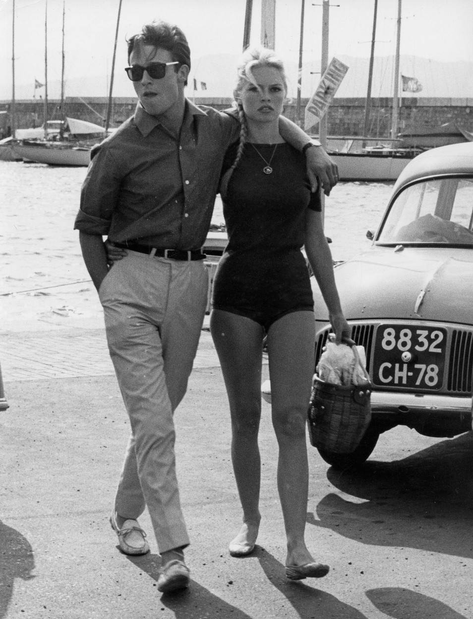Jacques Charrier i Brigitte Bardot