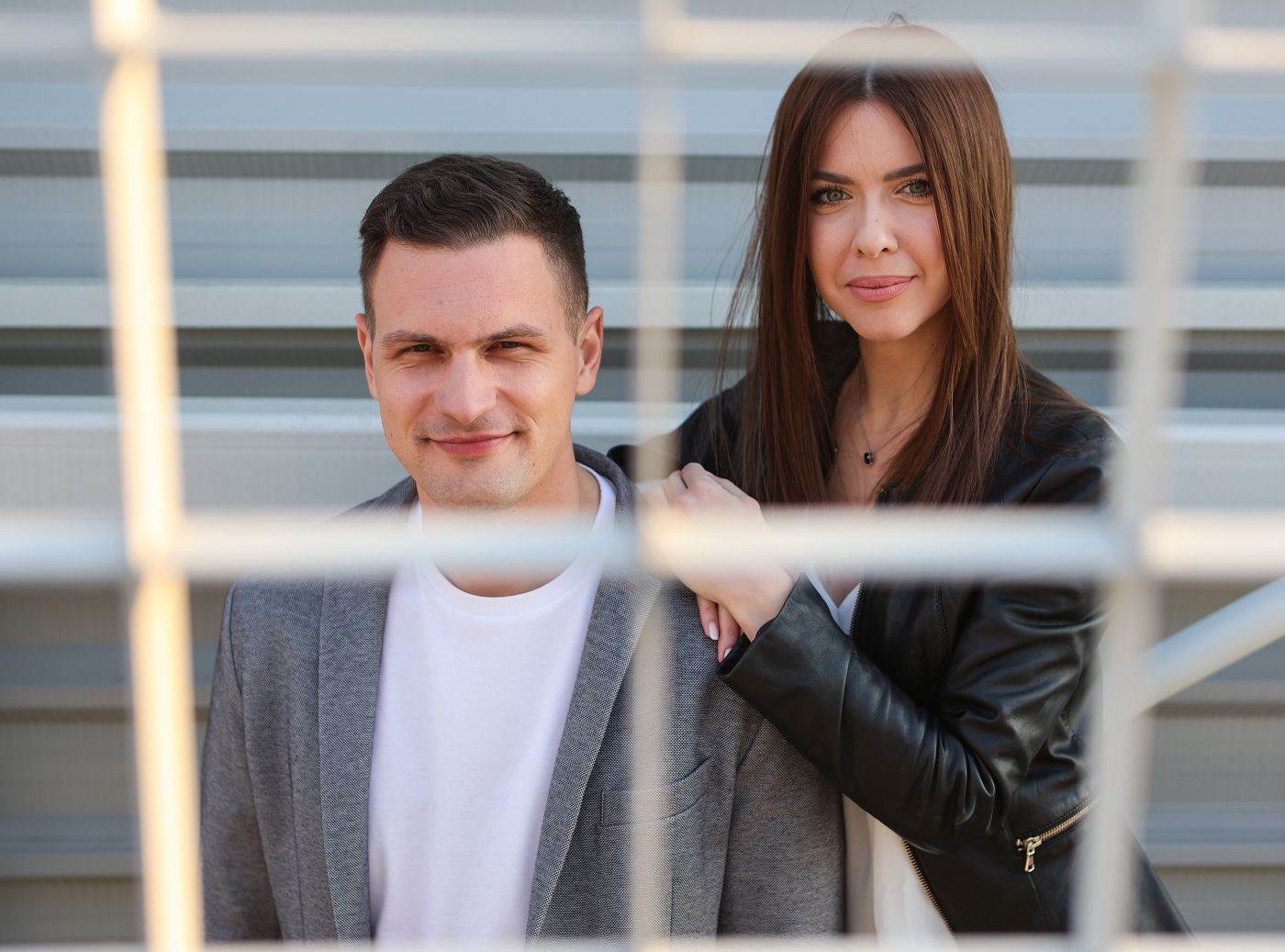Dino Goleš i Valentina Baus se zezaju u studiju