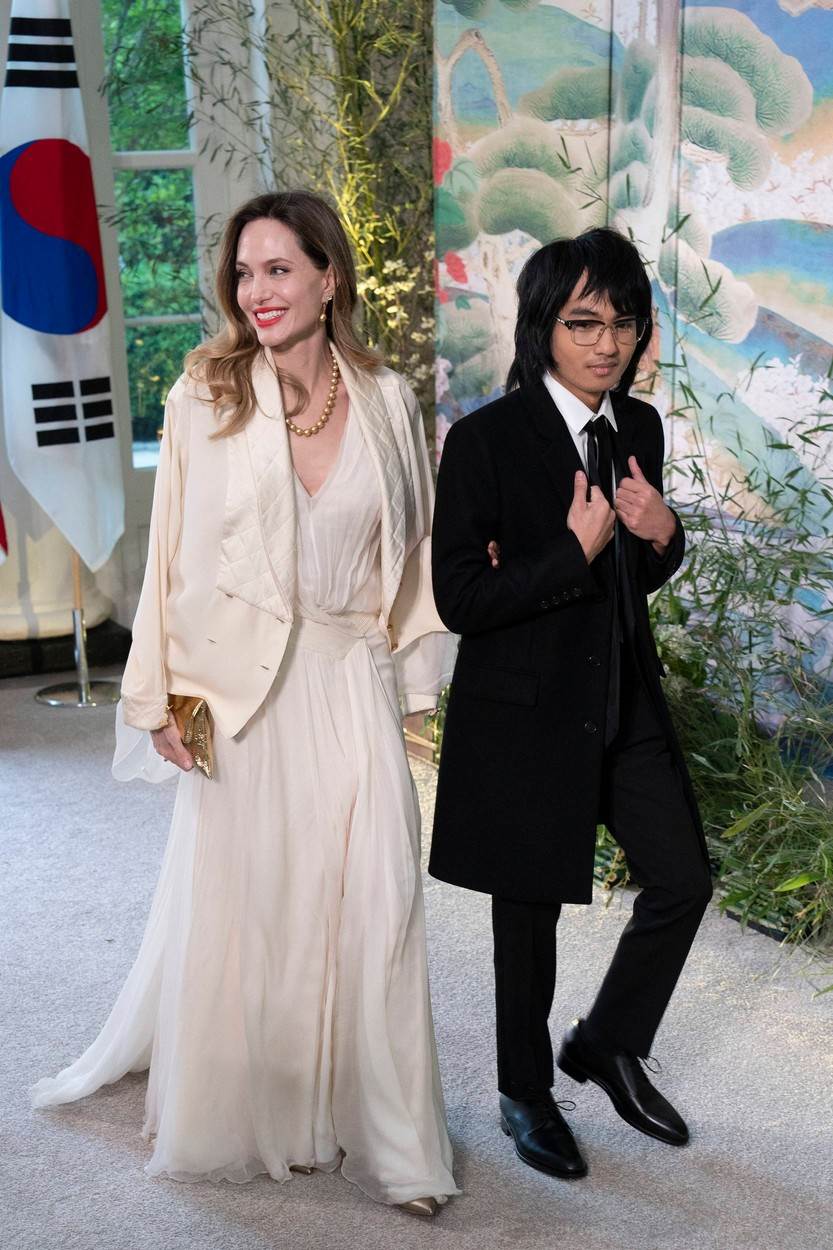 Angelina Jolie i Maddox u Bijeloj kući