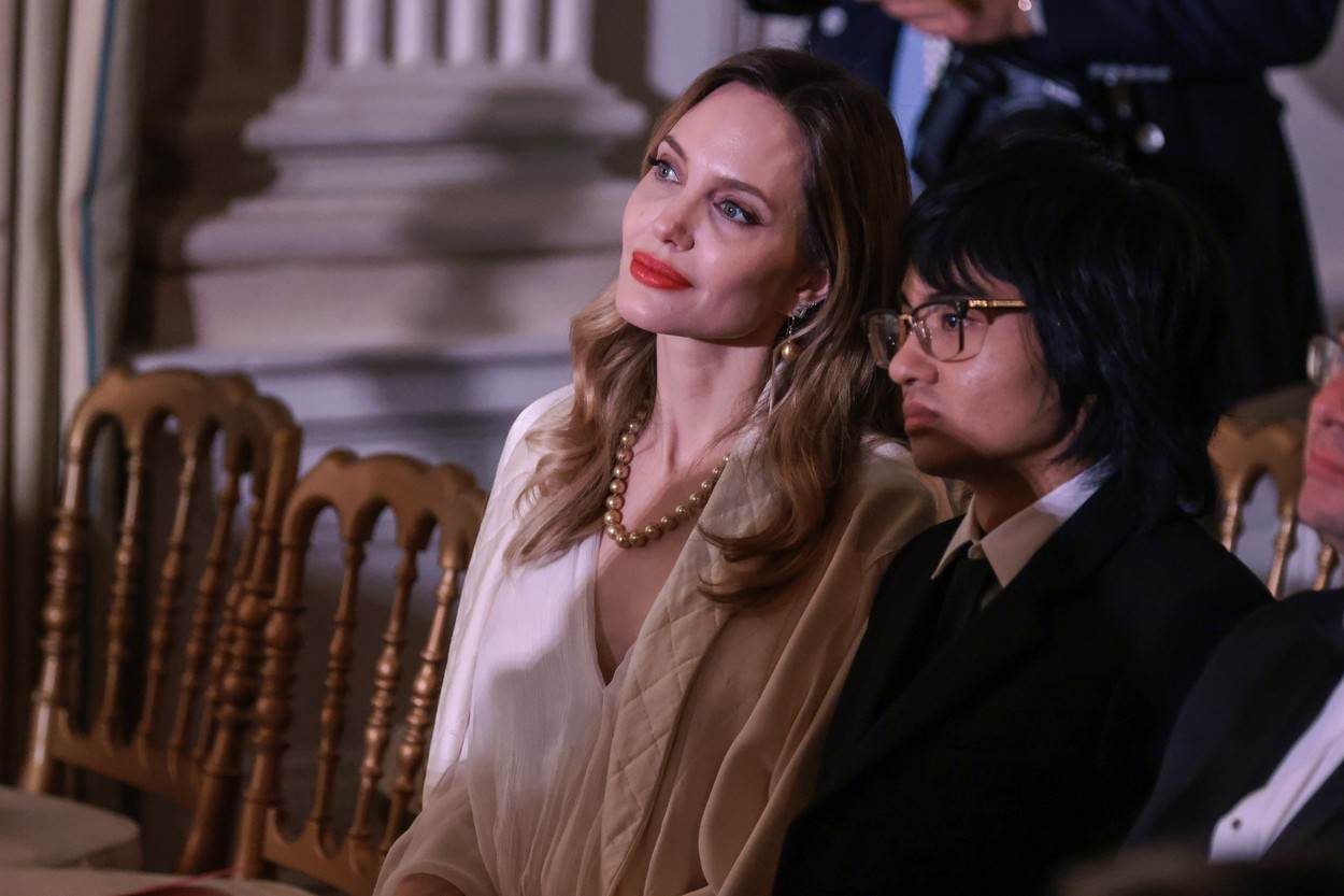 Angelina Jolie i Maddox u Bijeloj kući
