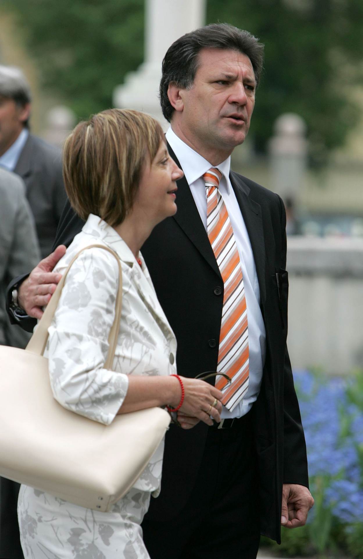 Zdravko Mamić i Đurđa Adlešić 2006. godine