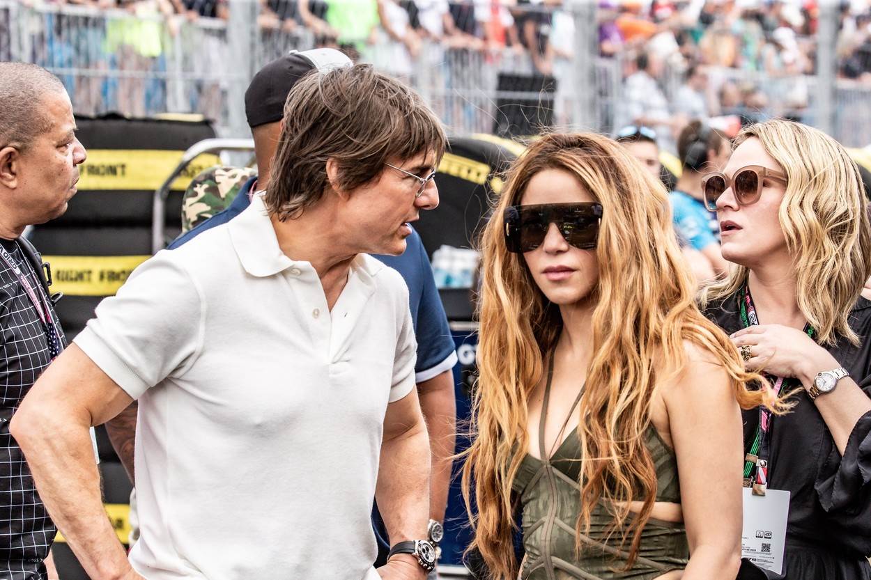 Shakira i Tom Cruise zajedno na Formuli 1