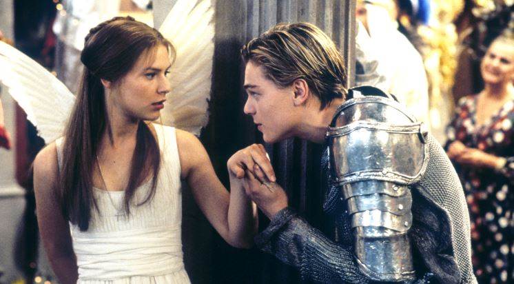 Leonardo DiCaprio i Claire Danes u filmu Romeo + Julia