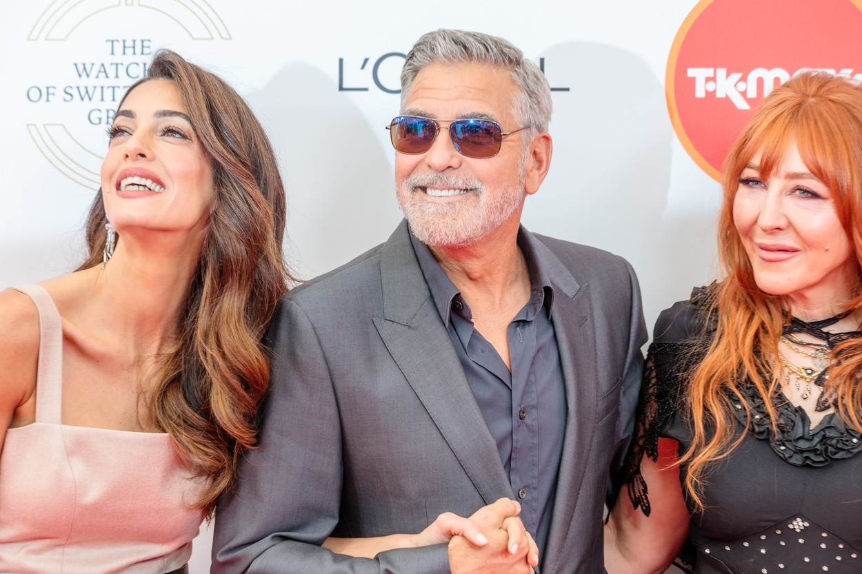 Amal Clooney i George Clooney zajedno na crvenom tepihu