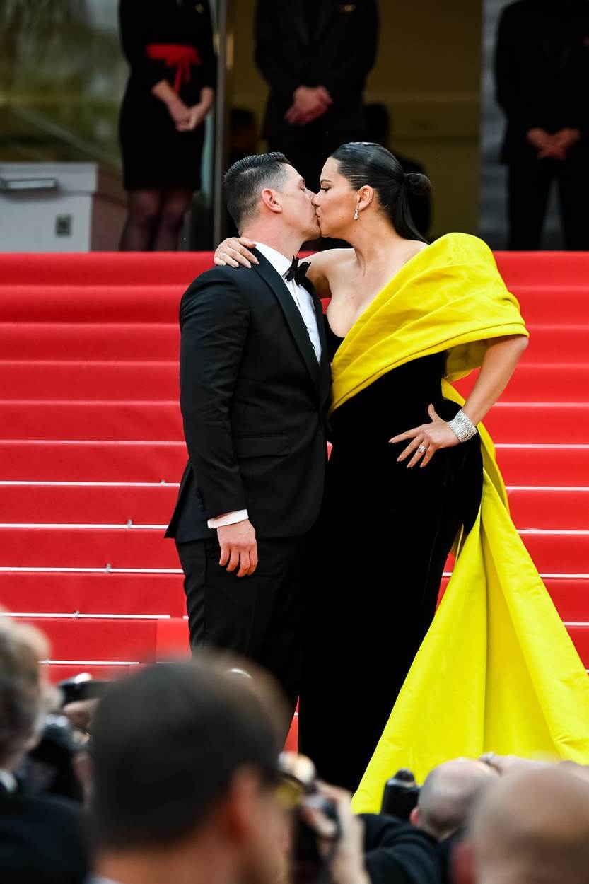 Adriana Lima i Andre Lemmers na Filmskom festivalu u Cannesu