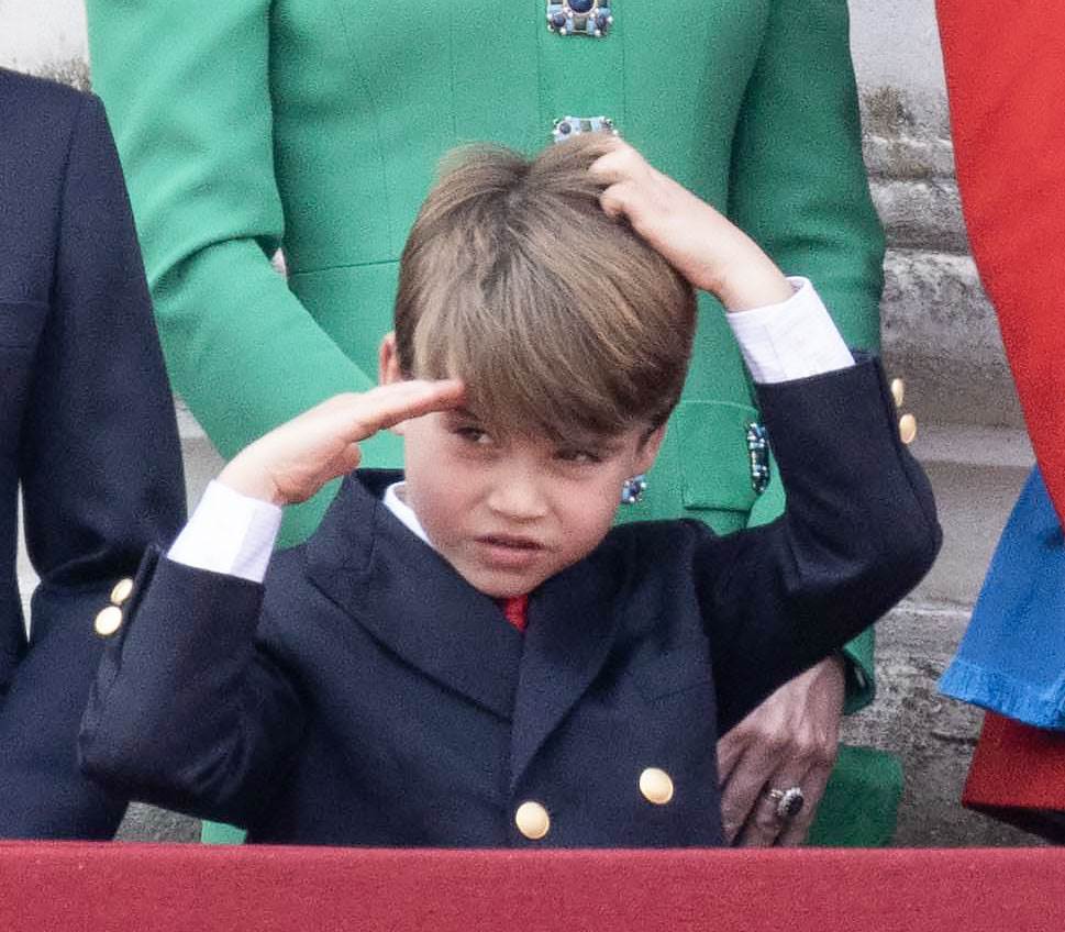 Princ Louis na kraljevskoj paradi