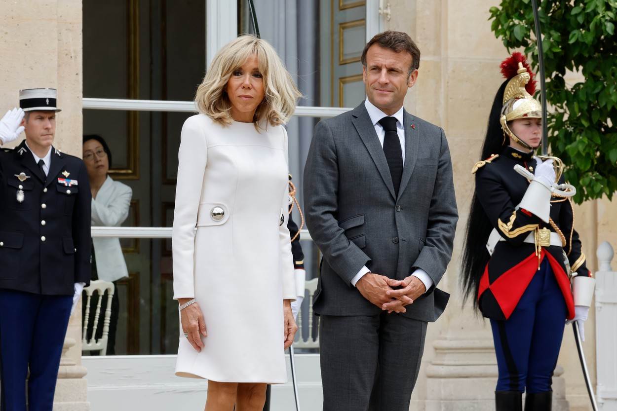 Brigitte Macron i Emmanuel Macron ugostili su korejskog predsjednika i njegovu suprugu
