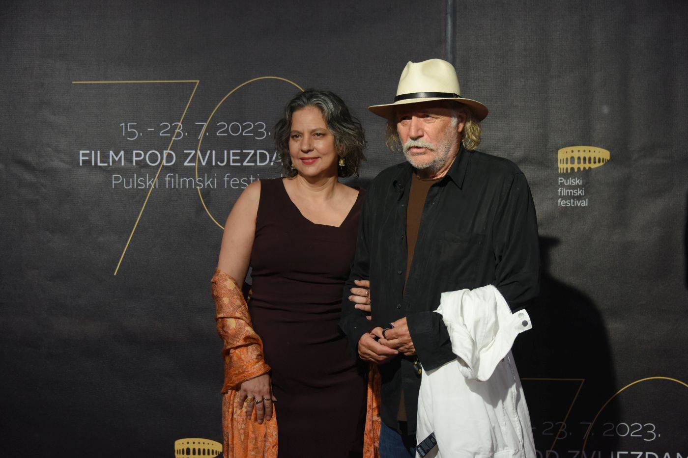 Lenka Udovički i Rade Šerbedžija na Pula film festivalu 2023