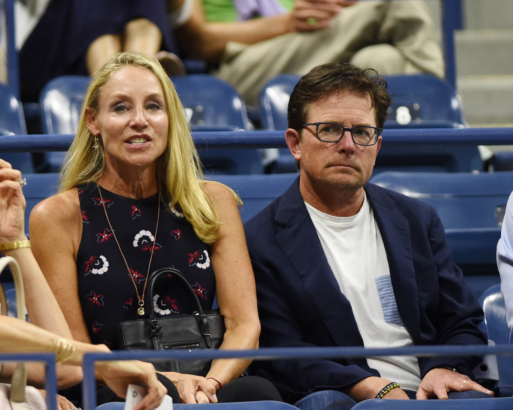 Michael J. Fox sa suprugom Tracy Pollan