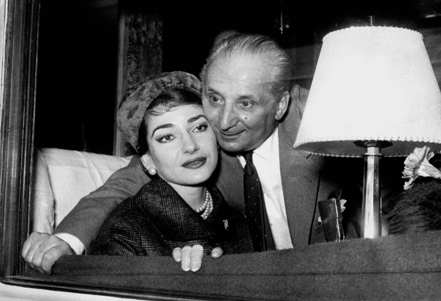 Maria Callas i njezin suprug Giovanni Battista