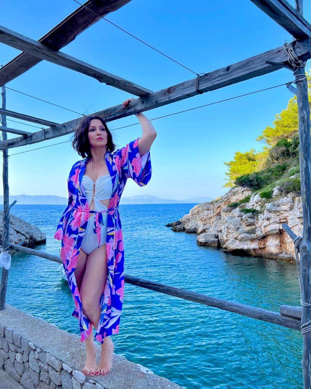 Nina Badrić u savršenoj ljetnoj haljini