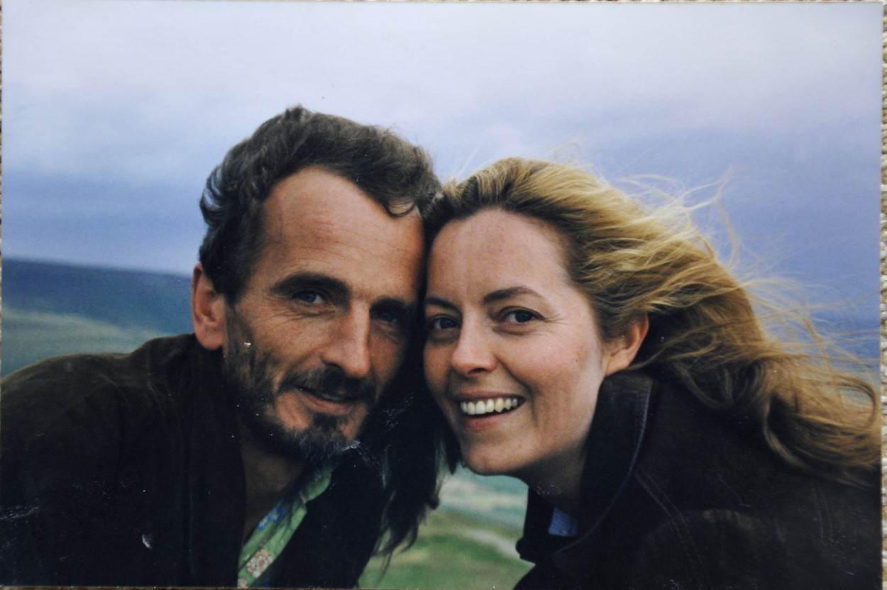 Greta Scacchi i njezin bratič i suprug Carlo Mantegazza.