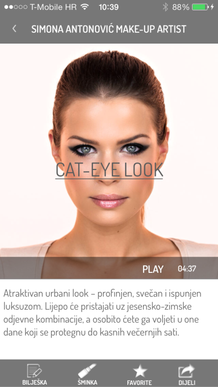 Lansirana nova aplikacija 'Make-up tutorials by Simona' 