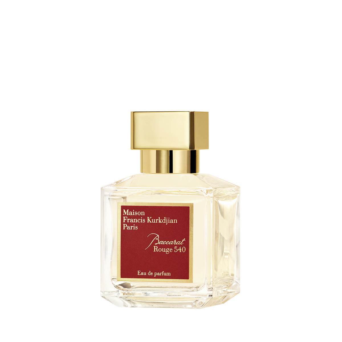 Maison Francis Kurkdjian Baccarat Rouge 540, raskošni buket šafrana i jasmina, 70 ml EDP, 235 € / 1770,61 kn, parfumerija LANA
