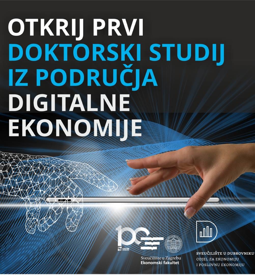 doktorski studij iz područja digitalne ekonomije