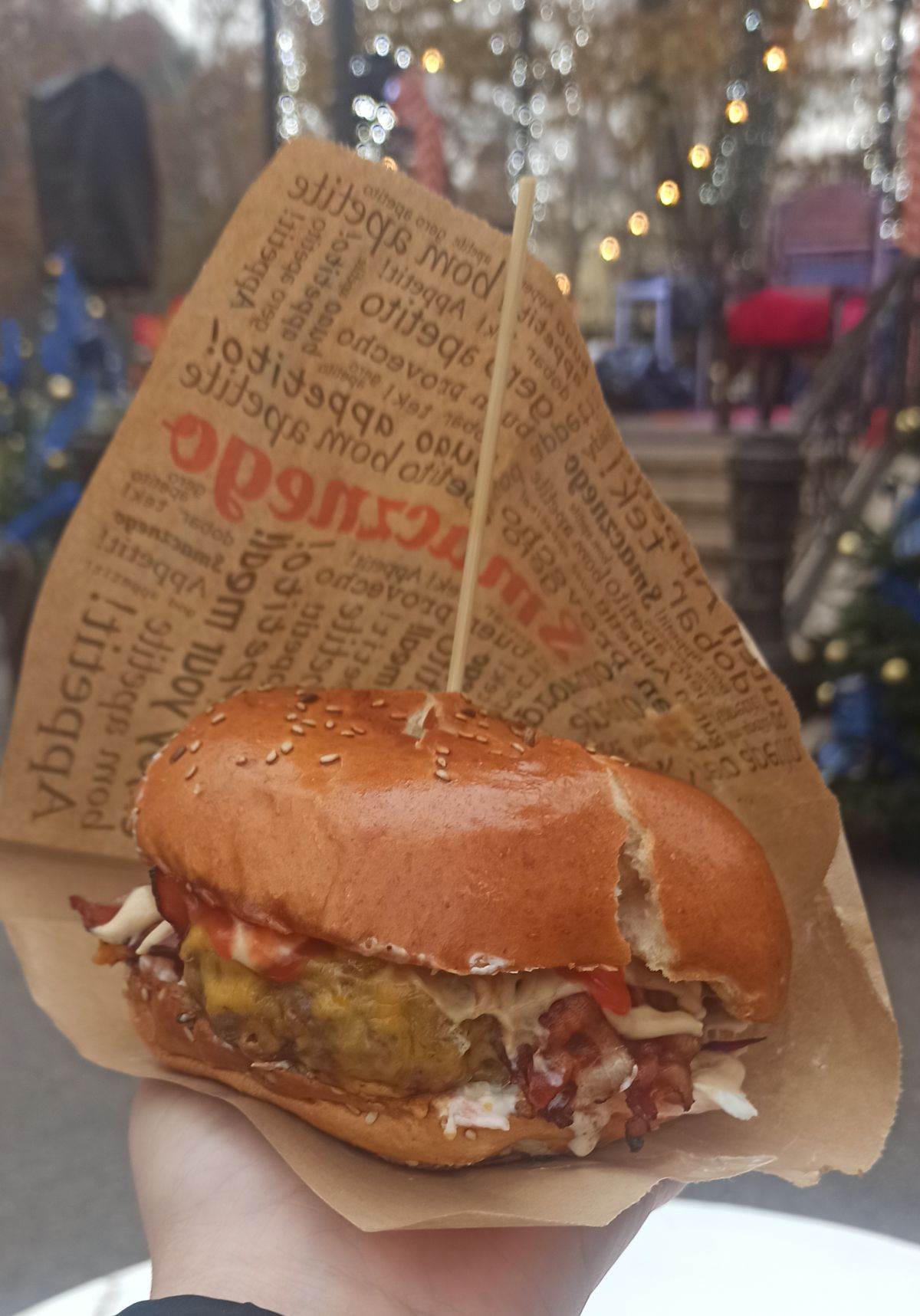 Santa's House, Rudolf premium burger