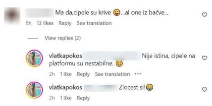 Vlatka Pokos branila Alku Vuicu nakon pada na pozornici