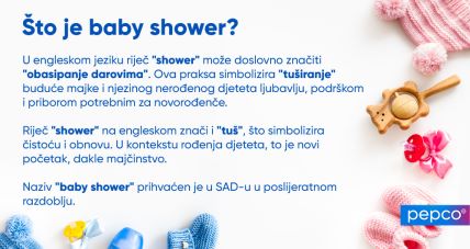 Pepco infografika baby shower