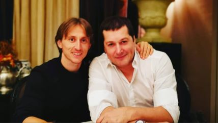 Luka Modrić i Aco Pejović