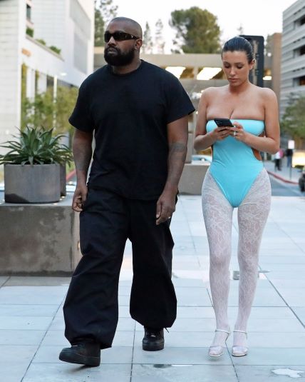 Bianca Censori i Kanye West