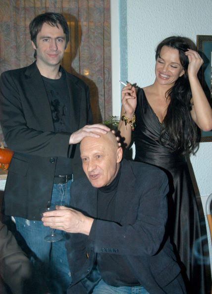 Boris Novković, Đorđe Novković i Severina.