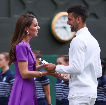 kate middleton, novak đoković