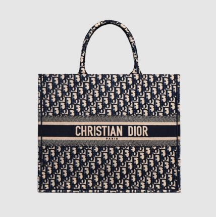 Large Dior Book Tote