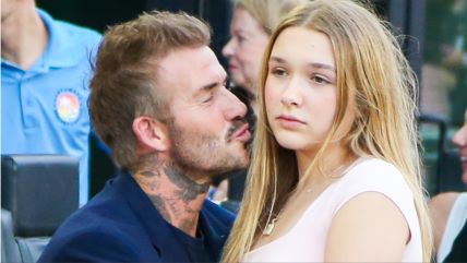 David Beckham i Harper Seven