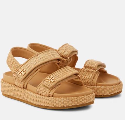 Tory Burch Kira raffia sandals/ 359 eur