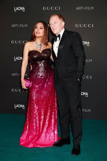 François-Henri Pinault i Salma Hayek na crvenom tepihu