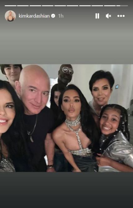 Jeff Bezos i Lauren Sanchez s obitelji Kardashian na koncertu od Beyonce