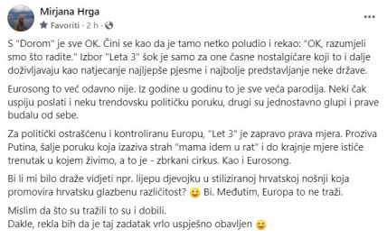 Mirjana Hrga o Dori i Letu 3