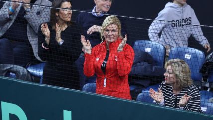 Kolinda Grabar Kitarović na Davis Cupu