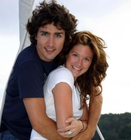 Justin Trudeau sa suprugom Sophie Gregoire Trudeau