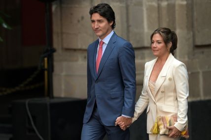 Justin Trudeau sa suprugom Sophie Gregoire Trudeau