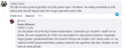 Darko Milinović odgovorio pratitelju koji ga je prozvao